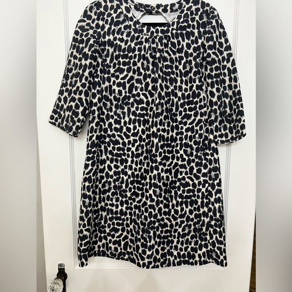 Kate spade Kate Spade New York Dorothy Leopard Print Silk Dress size 4 - Picture 3 of 12